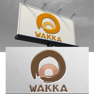 mayumin (mayumi-o)さんのサイクリスト向け複合施設（宿泊・カフェ等）「Wakka」(わっか)のロゴへの提案