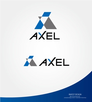 invest (invest)さんの株式会社AXELのロゴ作成への提案