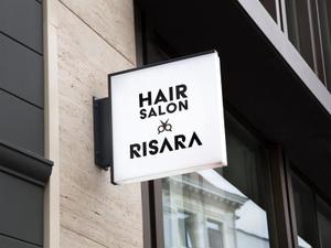 web_rog ()さんの★★☆☆　HAIR　SALON　RISARA　のロゴ大募集　☆☆★★への提案