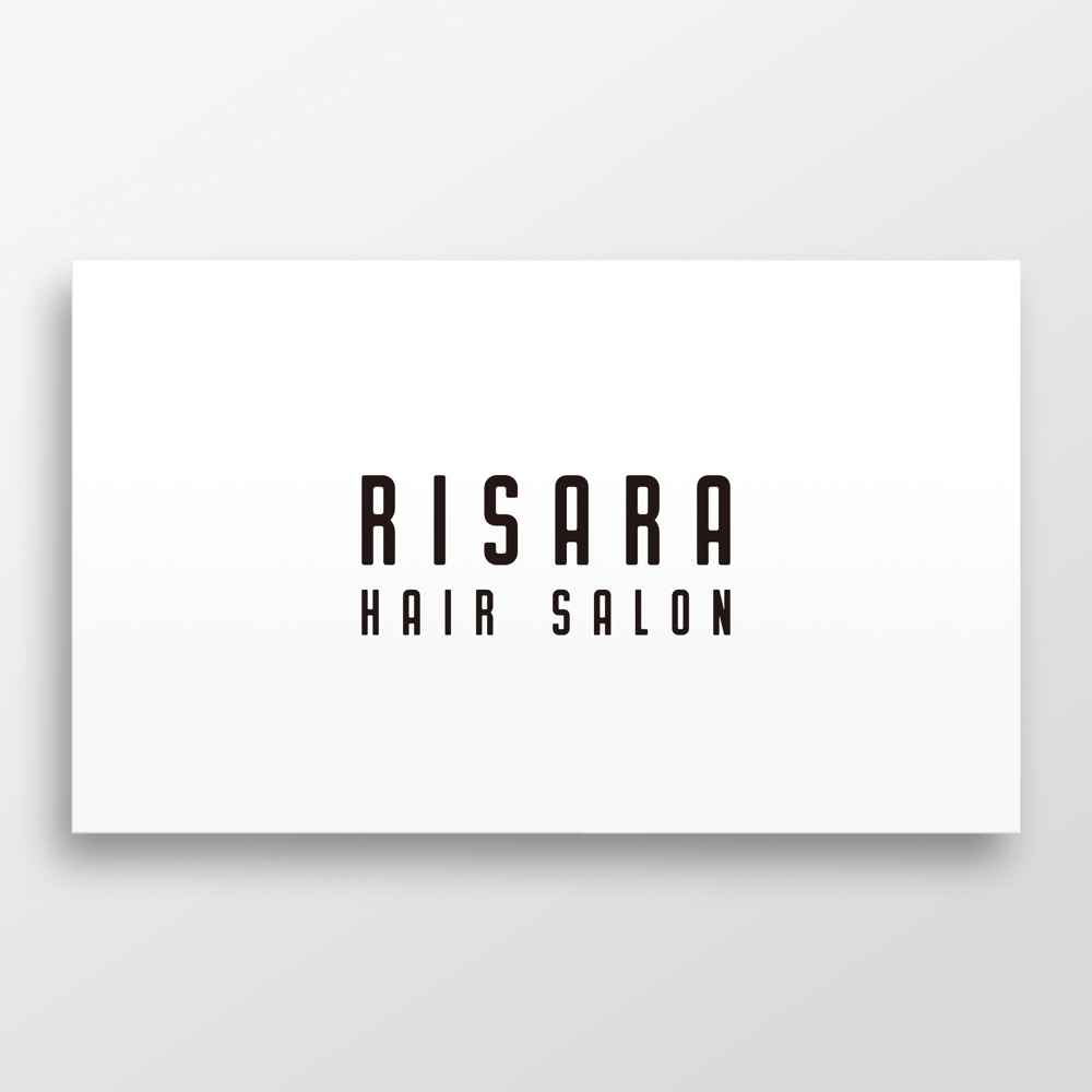 ★★☆☆　HAIR　SALON　RISARA　のロゴ大募集　☆☆★★