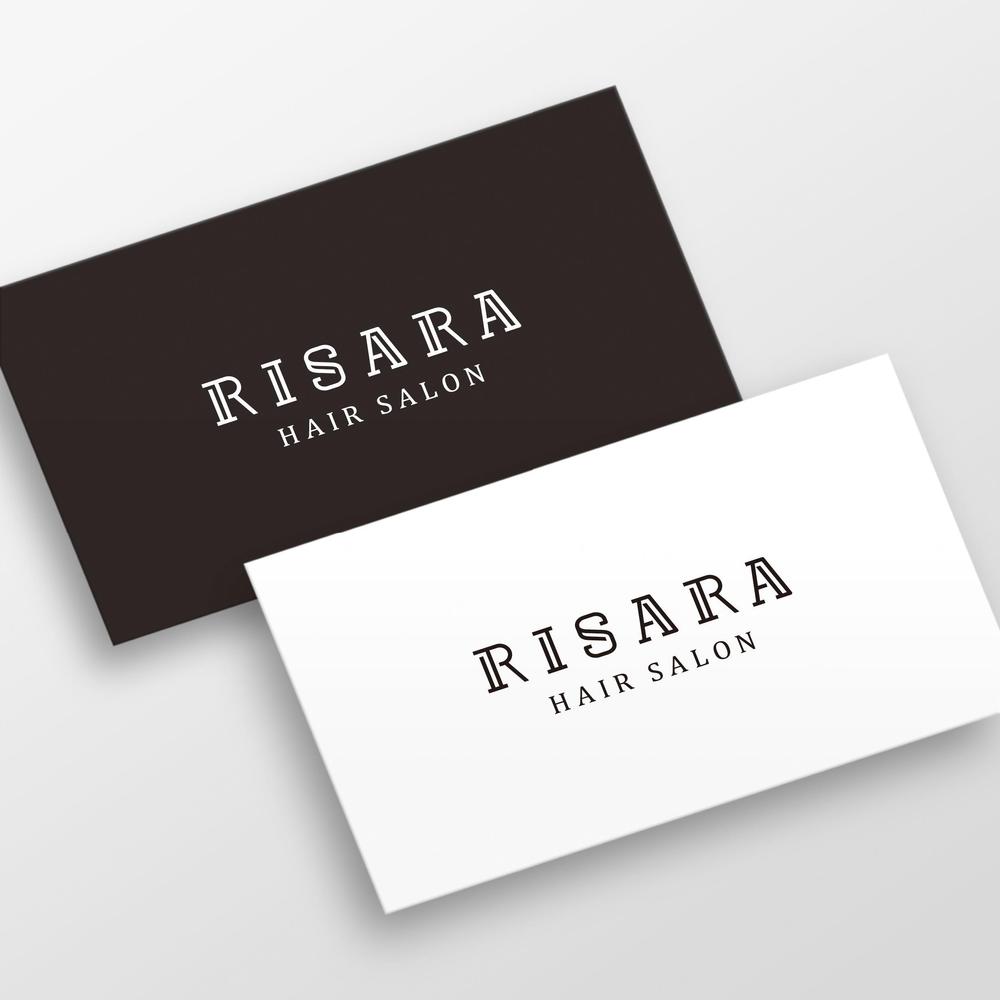 ★★☆☆　HAIR　SALON　RISARA　のロゴ大募集　☆☆★★