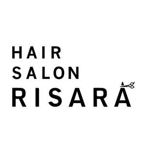 竹内　旬 (stakeiteasy9)さんの★★☆☆　HAIR　SALON　RISARA　のロゴ大募集　☆☆★★への提案