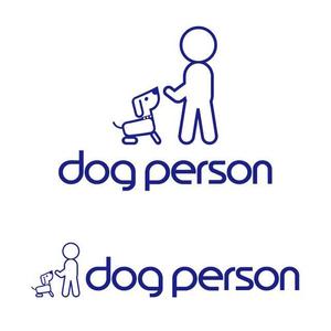 j-design (j-design)さんの出張ドッグトレーナー「dog  person」のロゴへの提案