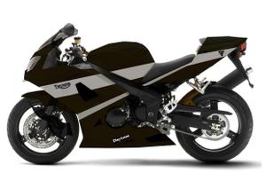 Shimad Design (シマド) (mizukikunkuruma)さんのバイク（Triumph Daytona 650）の外装（カスタムペイント）デザインへの提案