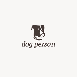 edesign213 (edesign213)さんの出張ドッグトレーナー「dog  person」のロゴへの提案