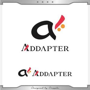 Dripple (Dripple)さんのウェブデザイン制作会社「アダプター株式会社」のロゴ制作依頼への提案