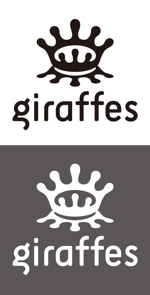 KFD (kida422)さんのファッションブランド「giraffes」のロゴへの提案