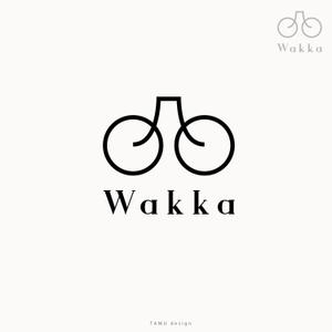 TAMU design (y203t043)さんのサイクリスト向け複合施設（宿泊・カフェ等）「Wakka」(わっか)のロゴへの提案