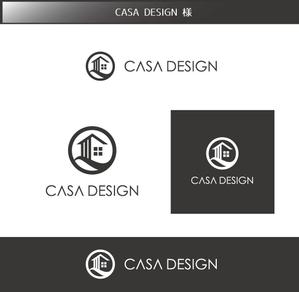 FISHERMAN (FISHERMAN)さんの新会社　建設設計の不動産会社　「CASA DESIGN」のロゴ制作への提案