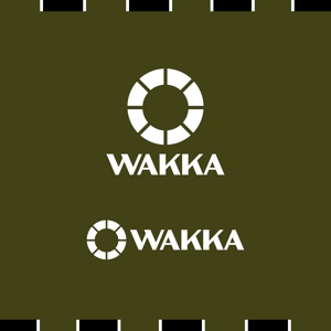 cagelow (cagelow)さんのサイクリスト向け複合施設（宿泊・カフェ等）「Wakka」(わっか)のロゴへの提案