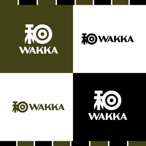 cagelow (cagelow)さんのサイクリスト向け複合施設（宿泊・カフェ等）「Wakka」(わっか)のロゴへの提案