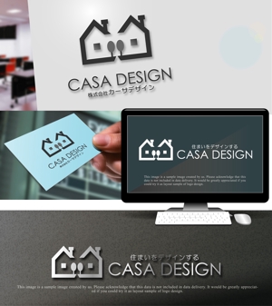 Mizumoto (kmizumoto)さんの新会社　建設設計の不動産会社　「CASA DESIGN」のロゴ制作への提案