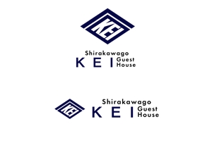 ogan (oganbo)さんの白川郷「ゲストハウスKEI」のロゴへの提案