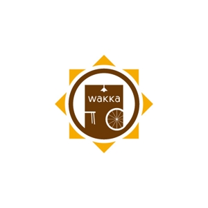 Wells4a5 (Wells4a5)さんのサイクリスト向け複合施設（宿泊・カフェ等）「Wakka」(わっか)のロゴへの提案