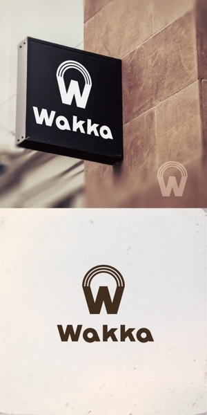 sai ()さんのサイクリスト向け複合施設（宿泊・カフェ等）「Wakka」(わっか)のロゴへの提案