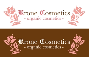 chana　 ()さんの「Krone cosmetics」のロゴ作成への提案