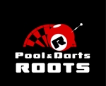 デザイン工房　初咲 (hatsuzaki)さんの「POOL&DARTS CAFE ROOTS またはPool&Darts Cafe Roots」のロゴ作成への提案