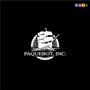 さんの「PAQUEBOT, INC.」のロゴ作成への提案