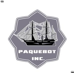 デザイン工房　初咲 (hatsuzaki)さんの「PAQUEBOT, INC.」のロゴ作成への提案