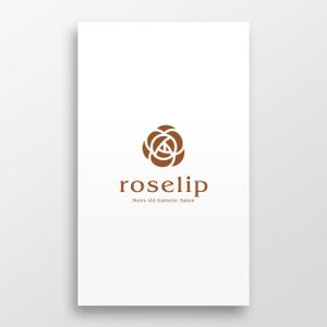 doremi (doremidesign)さんのメンズオイルエステ「ROSELIP」のロゴへの提案