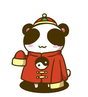 野愛におし ()さんの【ゲーム用】パンダをモチーフにしたマスコットキャラクターのデザインへの提案