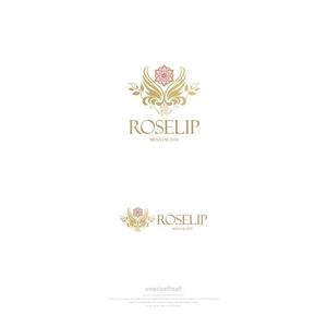 onesize fit’s all (onesizefitsall)さんのメンズオイルエステ「ROSELIP」のロゴへの提案