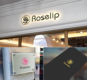 Lance (bansna)さんのメンズオイルエステ「ROSELIP」のロゴへの提案