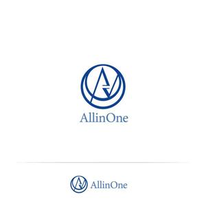 株式会社ガラパゴス (glpgs-lance)さんのシステム開発会社 AllinOne(オールインワン) のロゴ作成依頼への提案