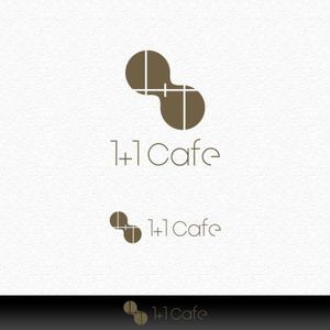 ArtStudio MAI (minami-mi-natz)さんのコーヒーとチャイニーズティのお店「CAFE 1+1」のロゴへの提案