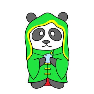 wota (Nawota)さんの【ゲーム用】パンダをモチーフにしたマスコットキャラクターのデザインへの提案