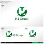 Bash_Design (Bash_Design)さんのコンサルティング会社「H2グループ」のロゴへの提案