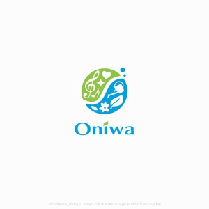 shirokuma_design (itohsyoukai)さんのアパート入居者の交流サイト「Oniwa」のロゴへの提案
