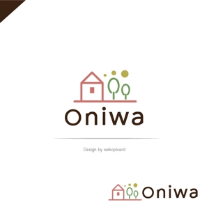picardseiko (seikopicard)さんのアパート入居者の交流サイト「Oniwa」のロゴへの提案
