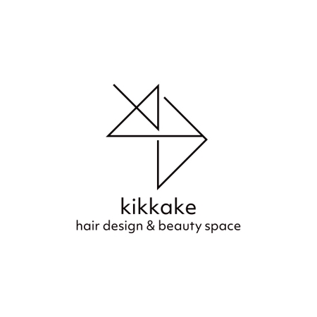 bukiyou (bukiyou)さんの新規オープン美容室「kikkake hair design & beauty space 」のロゴへの提案