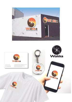 有限会社シゲマサ (NOdesign)さんのサイクリスト向け複合施設（宿泊・カフェ等）「Wakka」(わっか)のロゴへの提案