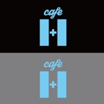 タカケソ (takakeso)さんのコーヒーとチャイニーズティのお店「CAFE 1+1」のロゴへの提案