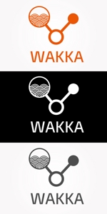 red3841 (red3841)さんのサイクリスト向け複合施設（宿泊・カフェ等）「Wakka」(わっか)のロゴへの提案