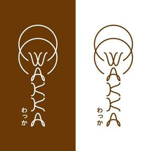 SuRa (pep_8)さんのサイクリスト向け複合施設（宿泊・カフェ等）「Wakka」(わっか)のロゴへの提案