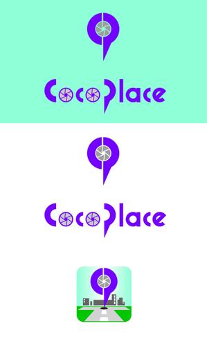 Mgrad (macparty)さんの写真から今行きたい場所を探せる新しい地域情報アプリ「Coco Place」のロゴへの提案