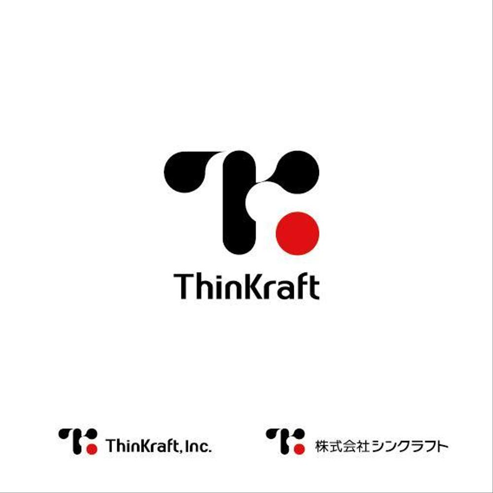 会社ロゴ作成 / インターネット企業「ThinKraft, Inc.」のロゴ作成