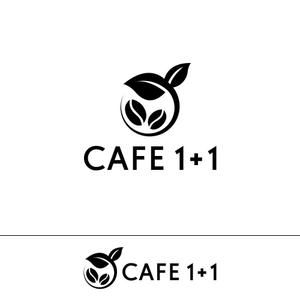 STUDIO ROGUE (maruo_marui)さんのコーヒーとチャイニーズティのお店「CAFE 1+1」のロゴへの提案