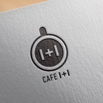 Pokke (pokke_desu)さんのコーヒーとチャイニーズティのお店「CAFE 1+1」のロゴへの提案