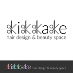 Ox (Oxalis)さんの新規オープン美容室「kikkake hair design & beauty space 」のロゴへの提案