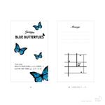 SwayDesign (swaydesign)さんのフィリピンラウンジ「LOUNGE BLUE BUTTERFLIES」の名刺作成への提案