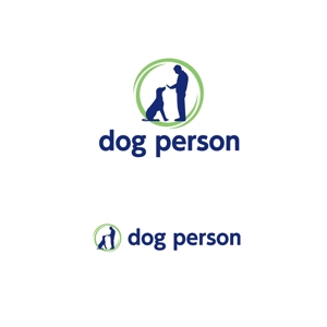  K-digitals (K-digitals)さんの出張ドッグトレーナー「dog  person」のロゴへの提案