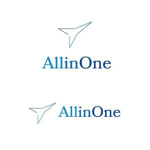 新妻宗大 (tn363)さんのシステム開発会社 AllinOne(オールインワン) のロゴ作成依頼への提案