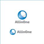 queuecat (queuecat)さんのシステム開発会社 AllinOne(オールインワン) のロゴ作成依頼への提案