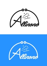 Lily Moon (LilyMoon)さんのシステム開発会社 AllinOne(オールインワン) のロゴ作成依頼への提案