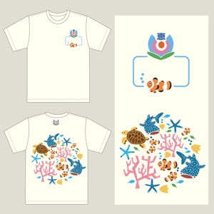 Design co.que (coque0033)さんの子ども向けTシャツデザインの作成への提案