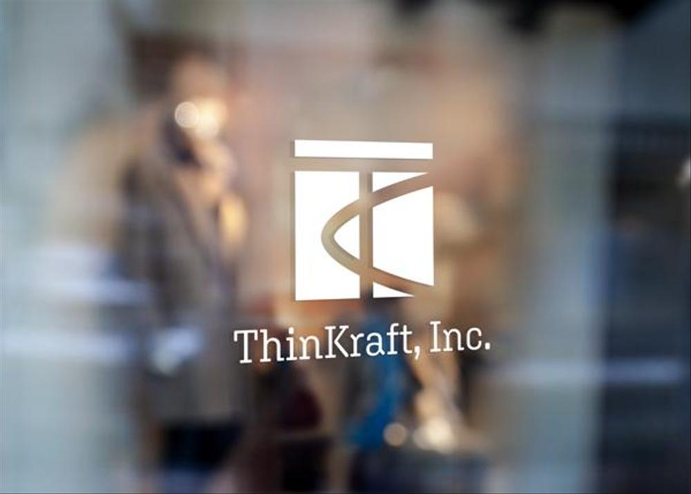 会社ロゴ作成 / インターネット企業「ThinKraft, Inc.」のロゴ作成